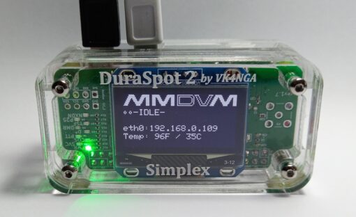2025 DuraSpot 2 Simplex Hotspot for DMR, Fusion, D Star, P25, M17 Ready to QSO. Be on Air in Minutes!