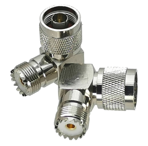 N Male to SO239 (Right Angle)