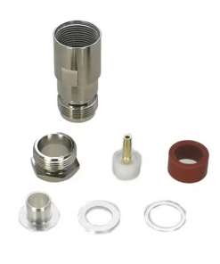 Alternative view of N Female Clamp Socket RG8