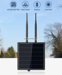 Solar Mesh Repeater 30dBi 1w 915Mhz